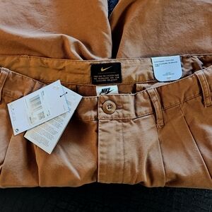 Nike Men's Casual Golf Shorts 34w Burnt Orange NWT